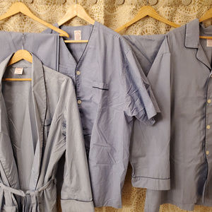 Brooks Brothers Two Pajama Sets & Robe Bundle XXL